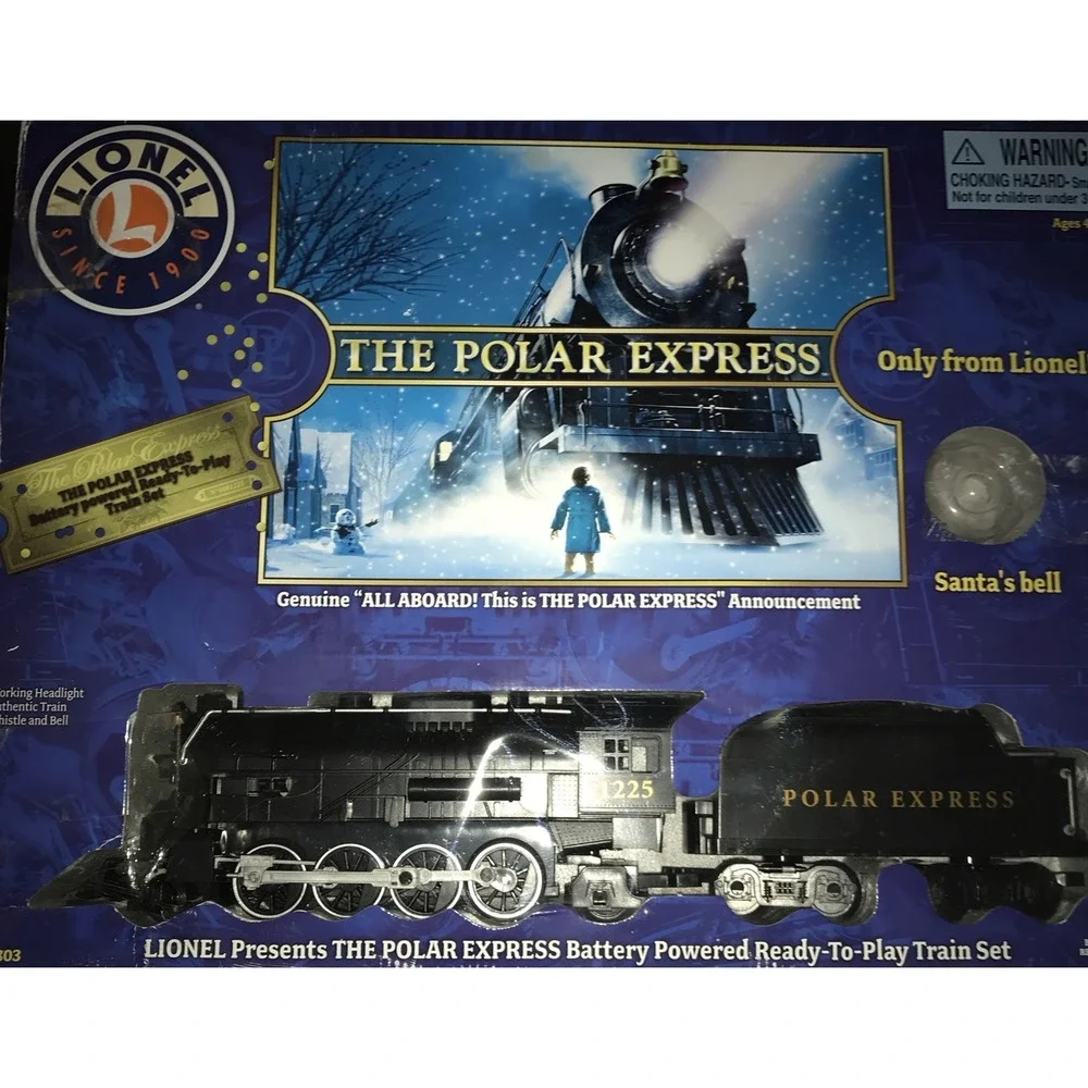 Lionel Polar Express Ready-To-Play Train Wagons Only INCOMPLETE Black